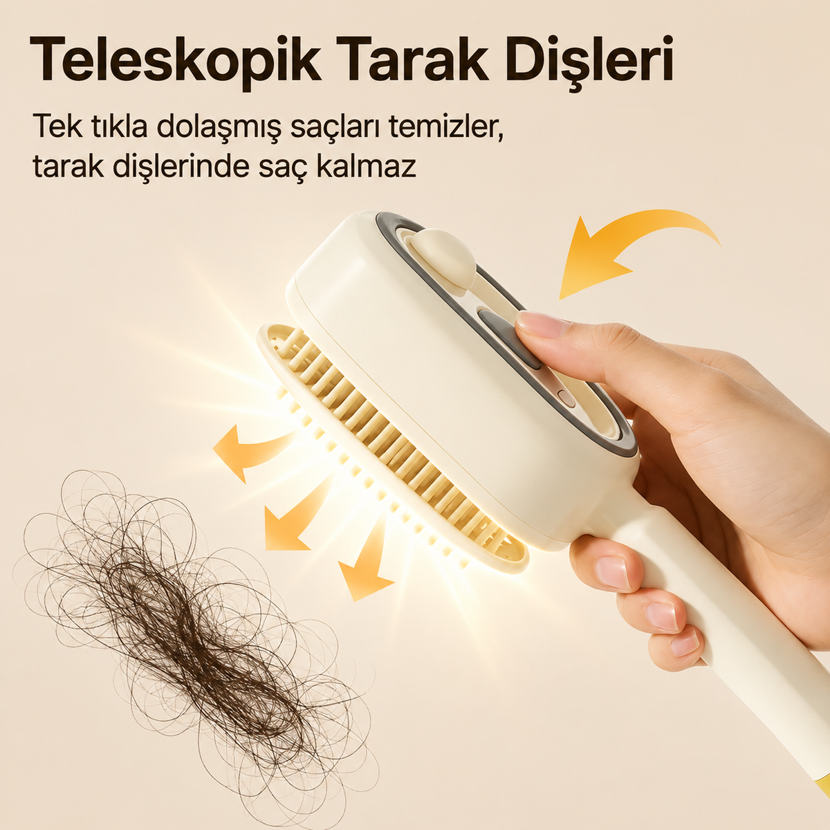 Lumora® Electric Spray Air Cushion Massage Comb - Self-Cleaning, Anti-Tangle, Essential Oil Spray Hair Care Comb