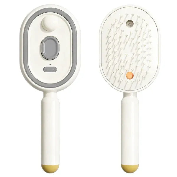 Lumora® Electric Spray Air Cushion Massage Comb - Self-Cleaning, Anti-Tangle, Essential Oil Spray Hair Care Comb